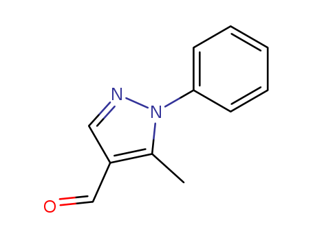 1H-Pyrazole-4-carboxaldehyde,5-methyl-1-phenyl- cas  98700-50-6