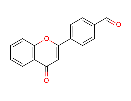 Benzaldehyde, 4-(4-oxo-4H-1-benzopyran-2-yl)-