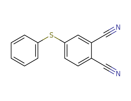 1,2-Benzenedicarbonitrile,4-(phenylthio)-