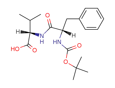 Molecular Structure of 47507-41-5 (L-Valine, N-[(1,1-dimethylethoxy)carbonyl]-L-phenylalanyl-)