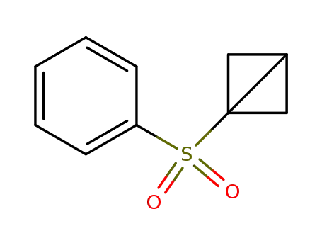 Molecular Structure of 80989-84-0 (Bicyclo[1.1.0]butane, 1-(phenylsulfonyl)-)