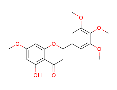2-(3,4,5-Trimethoxyphenyl)-5-hydroxy-7-methoxy-4H-1-benzopyran-4-one