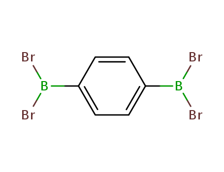 Molecular Structure of 107134-83-8 (Borane, 1,4-phenylenebis[dibromo-)