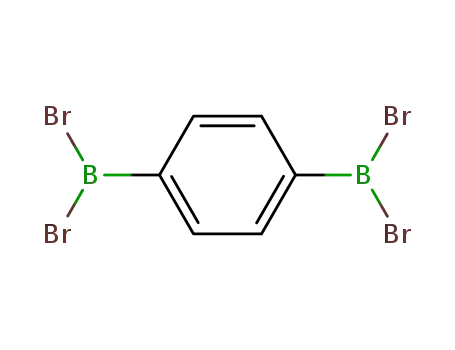 Molecular Structure of 107134-83-8 (Borane, 1,4-phenylenebis[dibromo-)