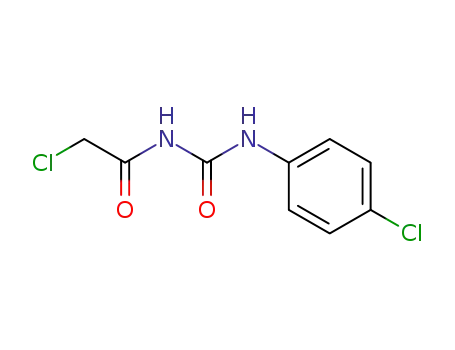 Molecular Structure of 13620-47-8 (1-(2-chloroacetyl)-3-(4-chlorophenyl)urea)