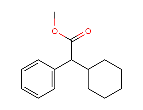Molecular Structure of 13027-73-1 (methyl 2-cyclohexyl-2-phenylacetate)
