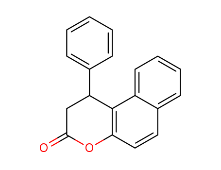 3H-Naphtho[2,1-b]pyran-3-one, 1,2-dihydro-1-phenyl- cas  5448-11-3