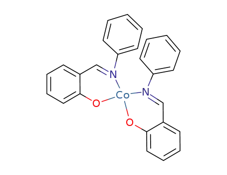 Molecular Structure of 37981-00-3 (N,N'-bis(salicylidene)dianilinocobalt(II))