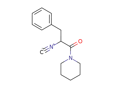 Piperidine, 1-(2-isocyano-1-oxo-3-phenylpropyl)-