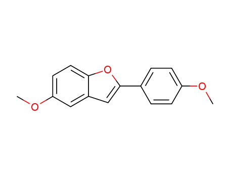 Benzofuran, 5-methoxy-2-(4-methoxyphenyl)-