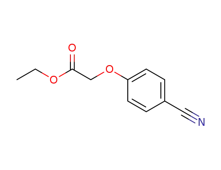 Molecular Structure of 30041-95-3 ((4-CYANOPHENOXY) ACETIC ACID ETHYL ESTER)