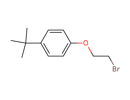 Molecular Structure of 5952-59-0 (1-(2-BROMOETHOXY)-4-TERT-BUTYLBENZENE)