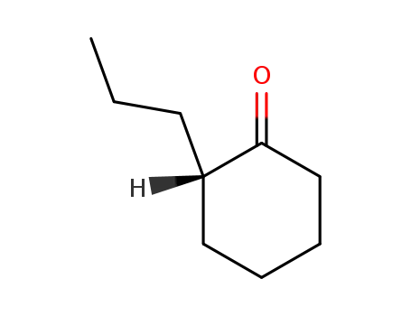 Cyclohexanone, 2-propyl-, (2S)-