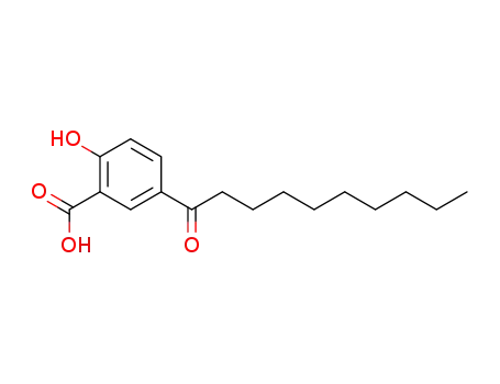 5-n-decanoylsalicylic acid