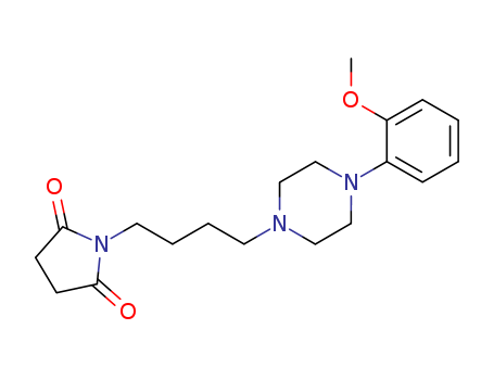 1-[4-[4-(2-methoxyphenyl)piperazin-1-yl]butyl]pyrrolidine-2,5-dione,dihydrochloride