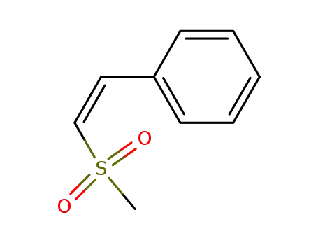 Molecular Structure of 37630-43-6 ([(Z)-2-methylsulfonylethenyl]benzene)