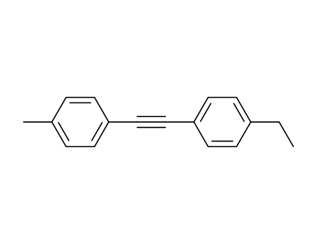 Benzene,1-ethyl-4-[2-(4-methylphenyl)ethynyl]-                                                                                                                                                          