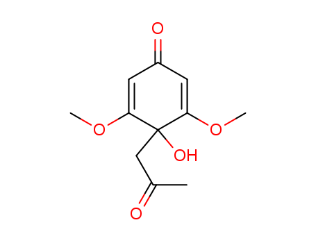 2,5-Cyclohexadien-1-one,4-hydroxy-3,5-dimethoxy-4-(2-oxopropyl)-  CAS NO.2215-96-5