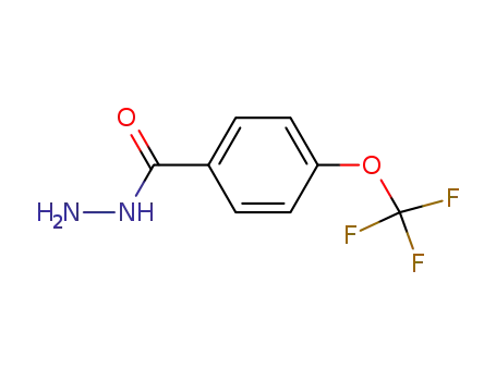 Molecular Structure of 175277-18-6 (4-(TRIFLUOROMETHOXY)BENZOIC ACID HYDRAZIDE)