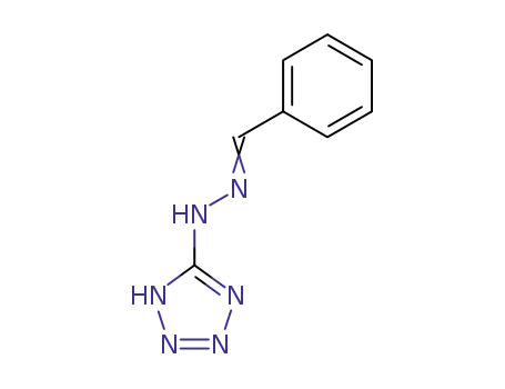 Molecular Structure of 10444-59-4 (Benzaldehyde, 1H-tetrazol-5-ylhydrazone)