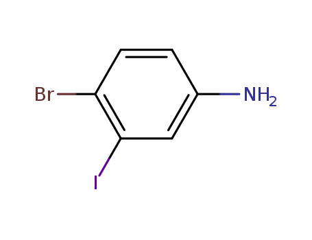 BenzenaMine, 4-broMo-3-iodo-