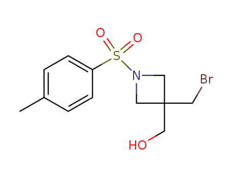 [3-(bromomethyl)-1-(4-methylbenzenesulfonyl)azetidin-3-yl]methanol