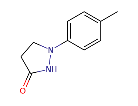 Molecular Structure of 3352-86-1 (3-HYDROXY-1-(4-METHYLPHENYL)-2-PYRAZOLINE)