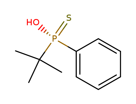 Phosphinothioicacid, P-(1,1-dimethylethyl)-P-phenyl-, [P(R)]-