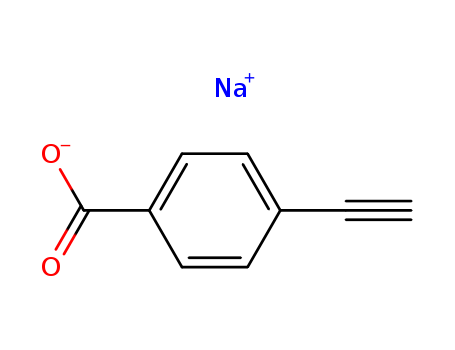 Benzoic acid,4-ethynyl-, sodium salt (1:1)