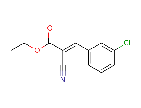 Ethyl 3-(3-chlorophenyl)-2-cyanoprop-2-enoate