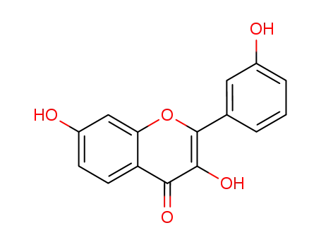 4H-1-Benzopyran-4-one, 3,7-dihydroxy-2-(3-hydroxyphenyl)-