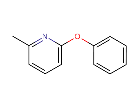 Molecular Structure of 28369-92-8 (Pyridine, 2-methyl-6-phenoxy-)
