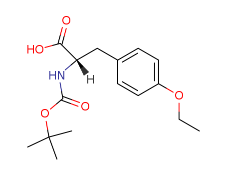 N-(tert-butoxycarbonyl)-O-ethyl-L-tyrosine