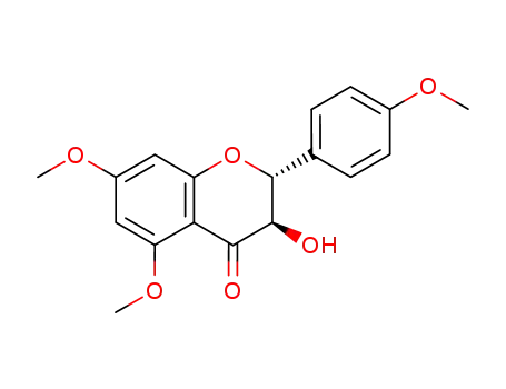 Molecular Structure of 76792-94-4 (3-Hydroxy-4',5,7-trimethoxyflavane)