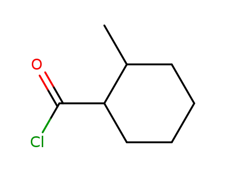 Molecular Structure of 90403-98-8 (Cyclohexanecarbonyl chloride, 2-methyl- (6CI, 9CI))