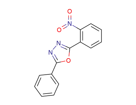 Molecular Structure of 2518-61-8 (1,3,4-Oxadiazole, 2-(2-nitrophenyl)-5-phenyl-)