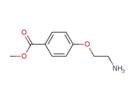 Molecular Structure of 56850-93-2 (Methyl 4-(2-aminoethoxy)benzoate)