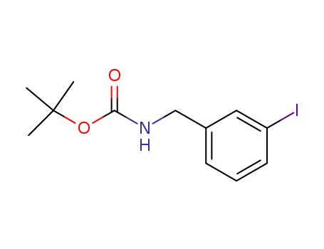 tert-butyl N-[(3-iodophenyl)methyl]carbamate