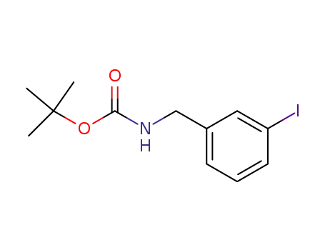 Molecular Structure of 263351-43-5 ((3-IODO-BENZYL)-CARBAMIC ACID TERT-BUTYL ESTER)