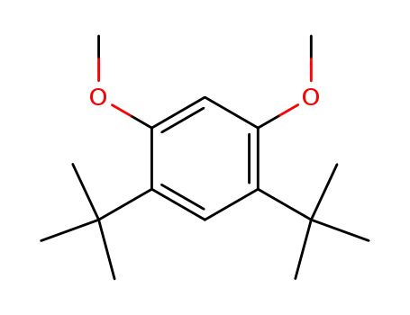 Molecular Structure of 15910-53-9 (4,6-di-tert-butyl-1,3-dimethoxybenzene)