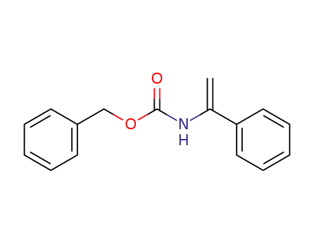 Molecular Structure of 697301-71-6 ((1-phenylvinyl)carbamic acid benzyl ester)