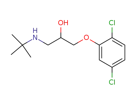Molecular Structure of 39563-28-5 (Cloranolol)