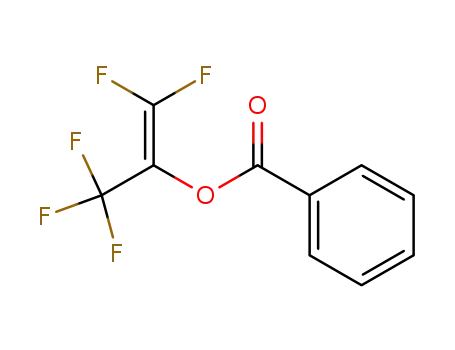 1,1,3,3,3-pentafluoroprop-1-en-2-yl Benzoate