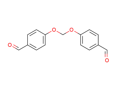 Molecular Structure of 77354-99-5 (4,4'-[methylenebis(oxy)]bis benzaldehyde)