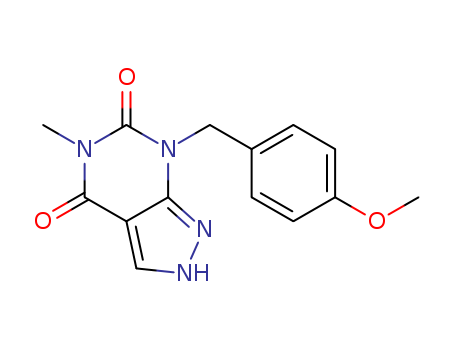 7-[(4-Methoxyphenyl)Methyl]-5-Methyl-2H-pyrazolo[3,4-d]pyriMidine-4,6(5H,7H)-dione