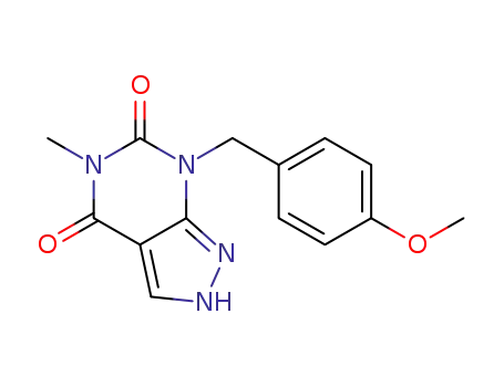 7-[(4-Methoxyphenyl)Methyl]-5-Methyl-2H-pyrazolo[3,4-d]pyriMidine-4,6(5H,7H)-dione