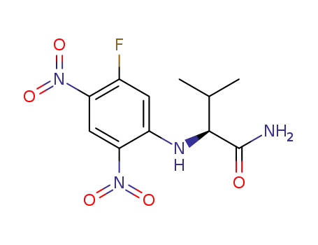 (S)-2-((5-Fluoro-2,4-dinitrophenyl)amino)-3-methylbutanamide