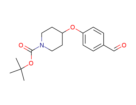 4-(4-FORMYL-PHENOXY)-PIPERIDINE-1-CARBOXYLIC ACID TERT-BUTYL ESTER