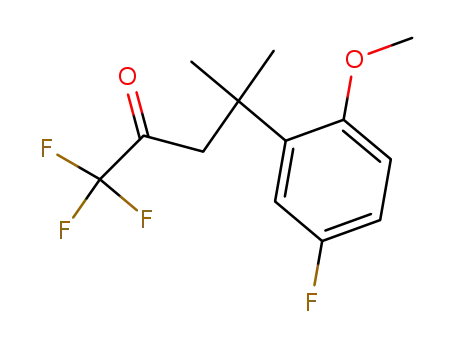 1,1,1-Trifluoro-4-(5-fluoro-2-methoxyphenyl)-4-methylpentan-2-one