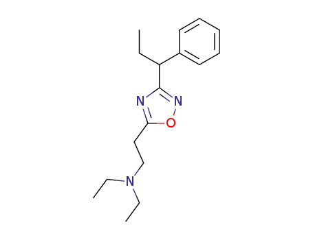(+)-5-[2-(디에틸아미노)에틸]-3-(α-에틸벤질)-1,2,4-옥사디아졸